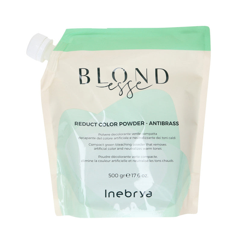 INEBRYA BLONDESSE REDUCT COLOR POWDER ANTIBRASS 5 TONES Puderaufheller zur Reduzierung warmer Farbtöne 500 g