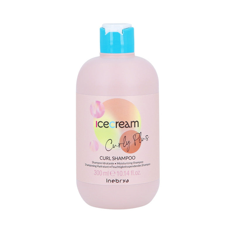 INEBRYA ICE CREAM CURLY PLUS Shampoo per capelli ricci e permanentati 300ml