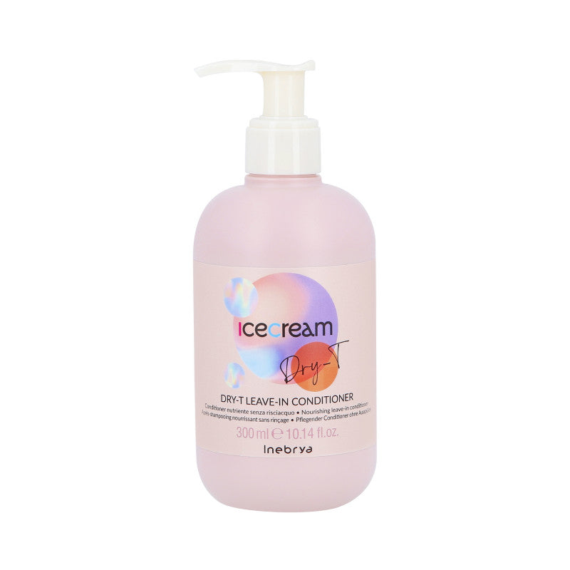INEBRYA ICE CREAM DRY-T Leave-in Conditioner für trockenes und geschädigtes Haar 300ml