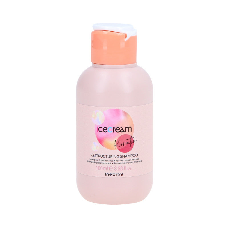 INEBRYA ICE CREAM RISTRUTTURANTE Shampoo per capelli alla cheratina 100ml
