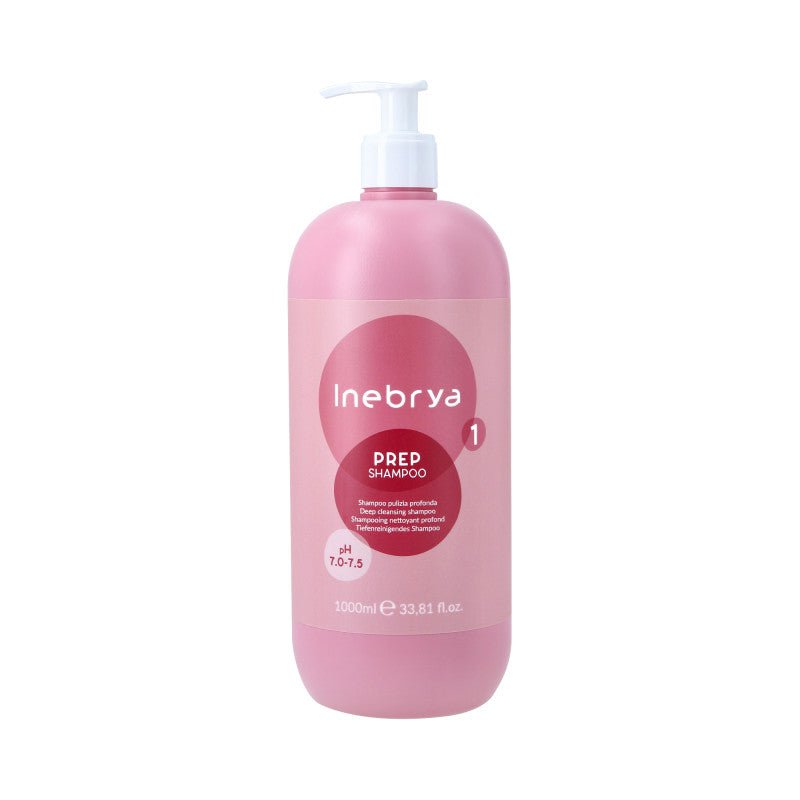 INEBRYA PREP DEEP CLEANSING Shampoo detergente per capelli 1000ml