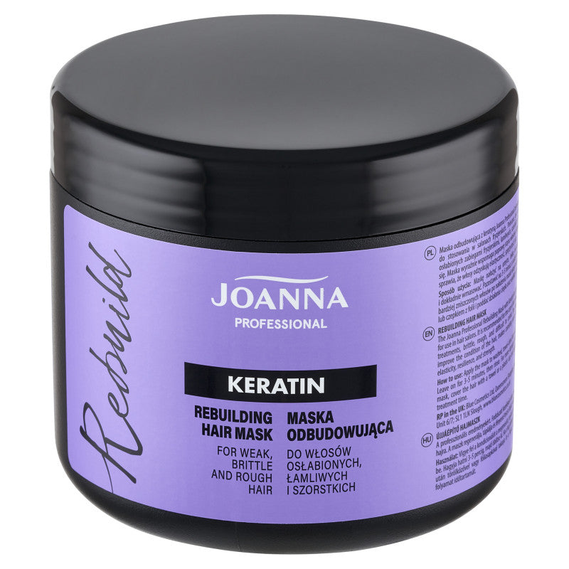 JOANNA PROFESSIONAL KERATIN Maska odbudowująca z keratyną 500 ml