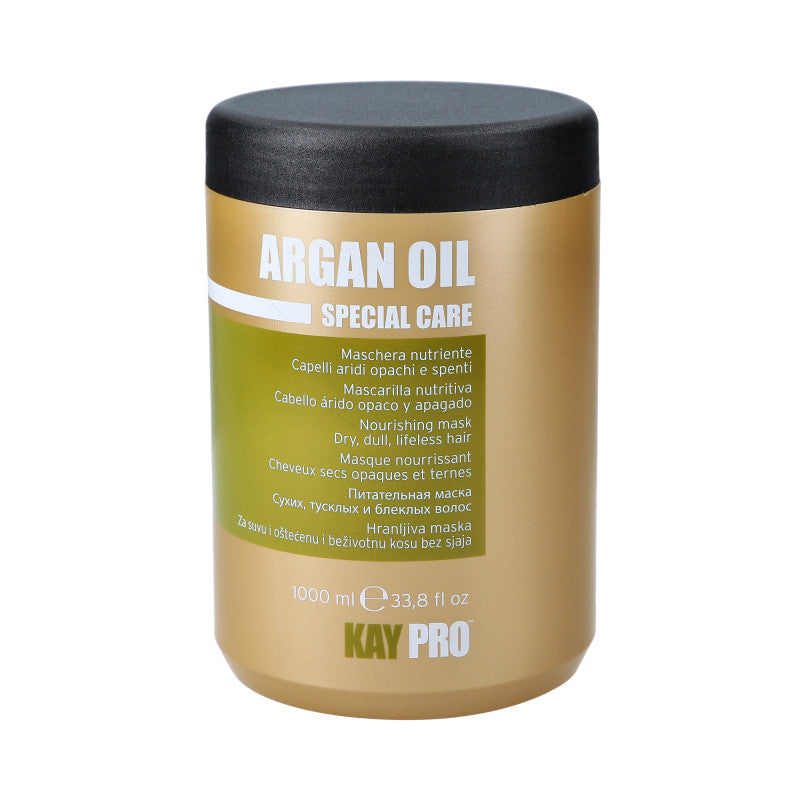 KAYPRO ARGAN OIL Tief feuchtigkeitsspendende Maske für trockenes und geschwächtes Haar 1000 ml