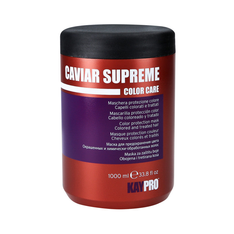KAYPRO CAVIAR SUPREME Maske für gefärbtes Haar, die die Farbintensität verlängert, 1000 ml