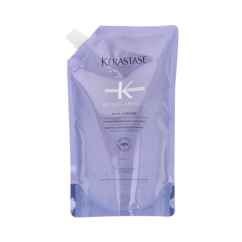 KÉRASTASE BLOND ABSOLU BAIN LUMIÈRE REFILL Kąpiel rozświetlająca do włosów blond uzupełnienie 500 ml