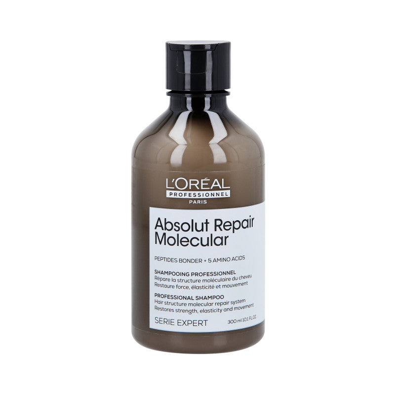 L'OREAL PROFESSIONNEL ABSOLUT REPAIR MOLECULAR Stärkendes Shampoo für strapaziertes Haar 300 ml