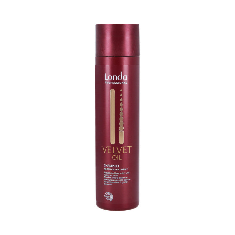 Londa Velvet Oil Shampoo nutritivo all’olio d'argan 250 ml 