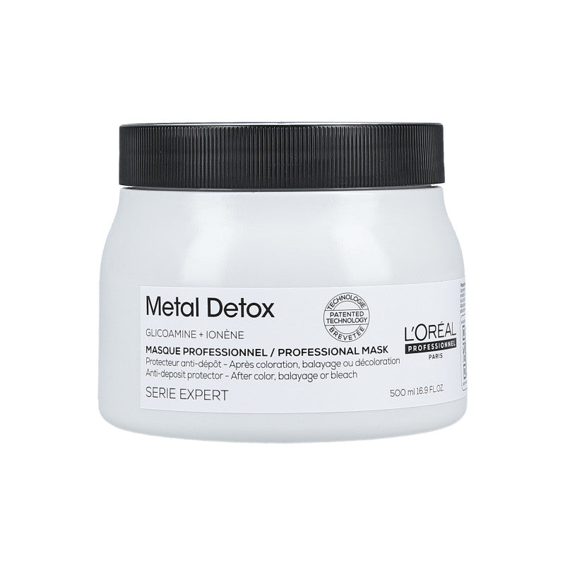 L'OREAL PROFESSIONNEL METAL DETOX Masque pour cheveux colorés 500 ml
