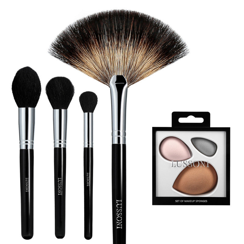 LUSSONI Classy Girl - 5 Teilig Professionelles Makeup Pinsel Set