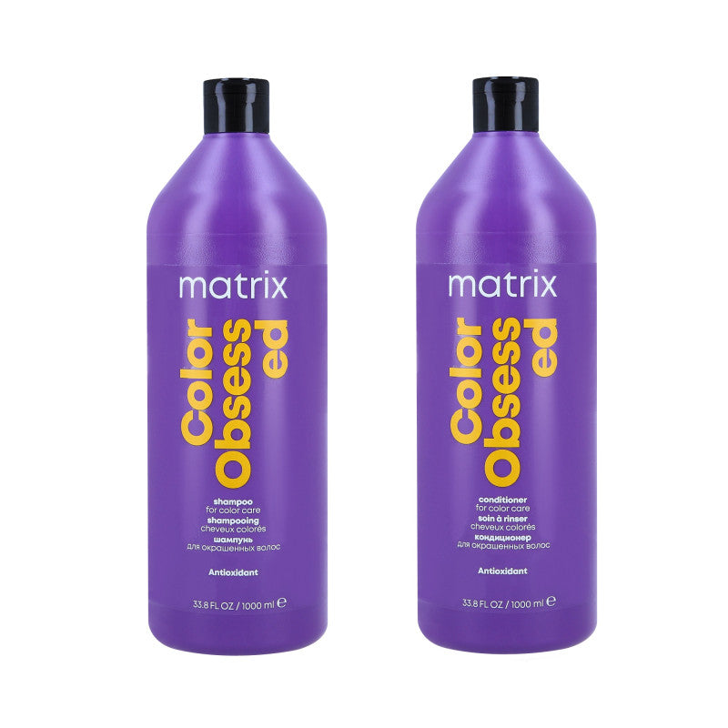 MATRIX TOTAL RESULTS Color Obsessed Shampoo 1000 ml + Conditioner 1000 ml