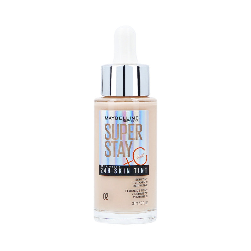 MAYBELLINE SUPER STAY 24H SKIN TINT Fondotinta viso illuminante 2 30ml