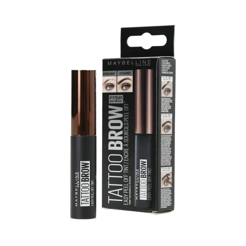 MAYBELLINE TATTOO BROW Gel permanente per sopracciglia Dark Brown