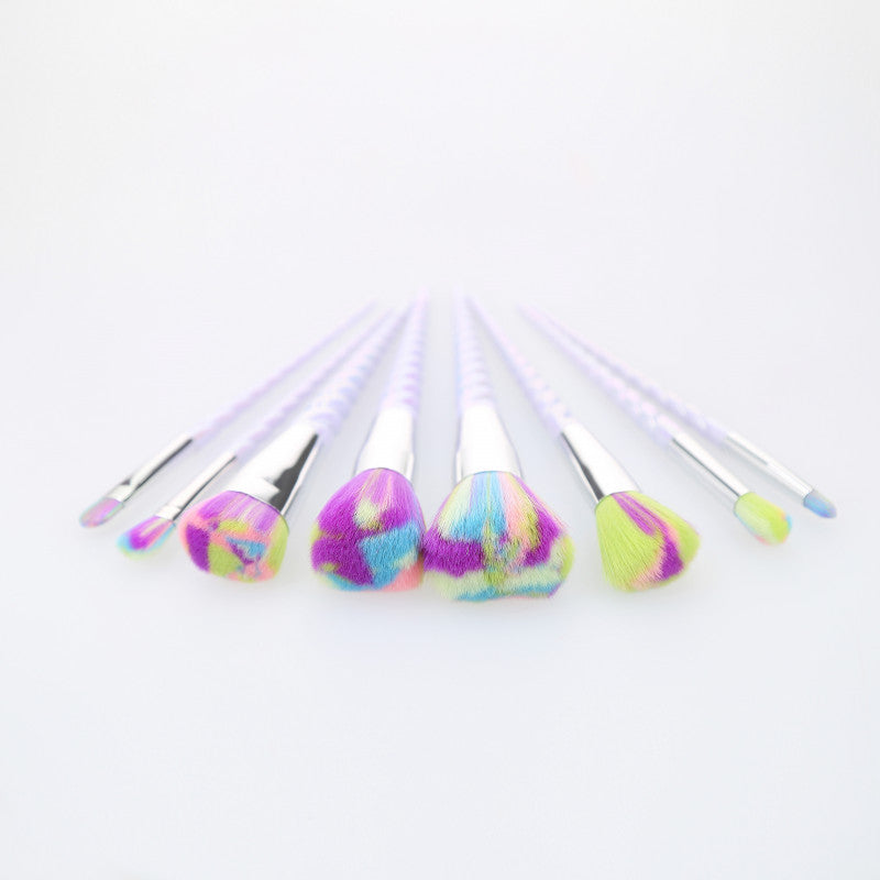 MIMO 8 Teilig Einhorn Makeup Pinseln Set  #3