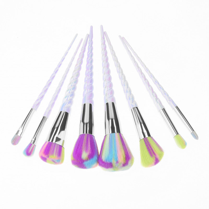 MIMO 8 Teilig Einhorn Makeup Pinseln Set  #4