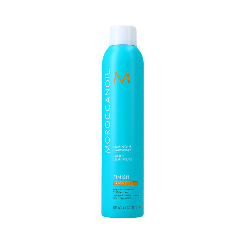 MOROCCANOIL LUMINOUS STRONG  Mocno utrwalający lakier do włosów 330 ml