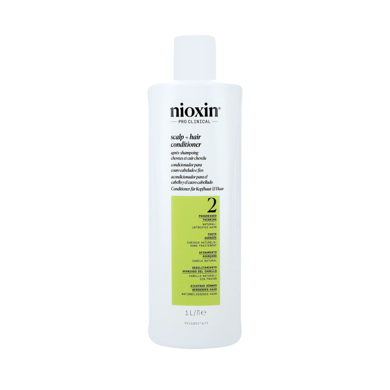 NIOXIN PRO CLINICAL 2 Kräftigender Conditioner für natürliches und dünner werdendes Haar, 1000 ml