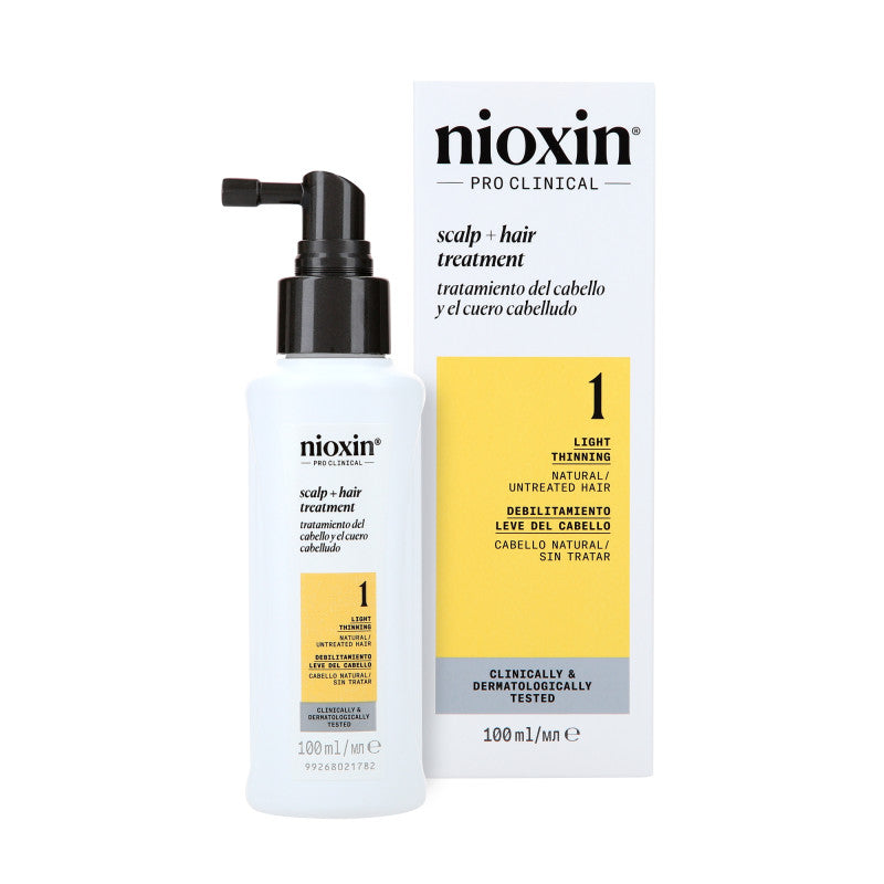 NIOXIN PRO CLINICAL SCALP TREATMENT 1 Behandlung für natürliches und leicht dünner werdendes Haar 100 ml