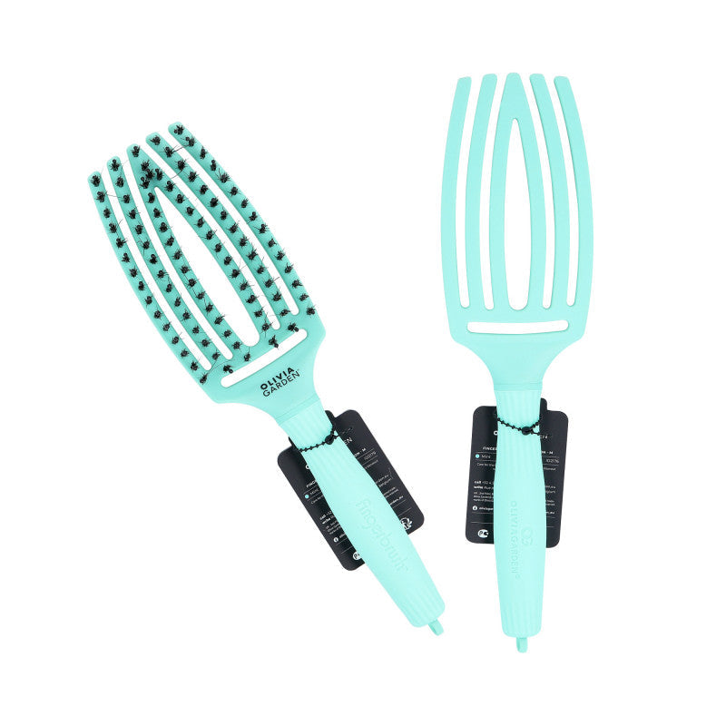 OLIVIA GARDEN FINGERBRUSH Haarbürste Combo Mint M