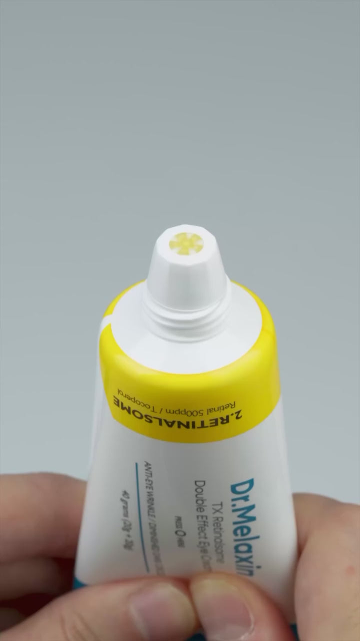 DR.MELAXIN TX-RETINALSOME DOUBLE EFFECT Anti-aging oční krém s kyselinou tranexamovou a retinalem 40 g #4
