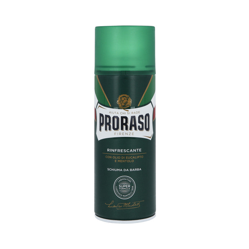 PRORASO GREEN RINFRESCANTE Osvěžující pěna na holení 400ml