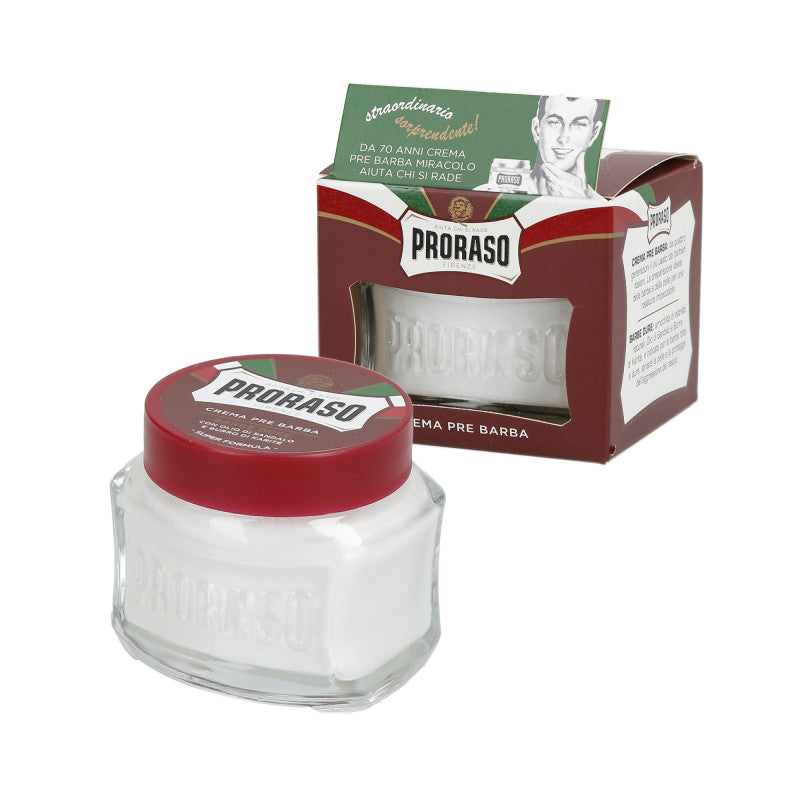 PRORASO RED Výživný krém před holením 100 ml