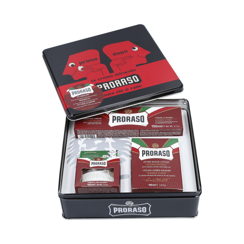 PRORASO RED VINTAGE PRIMADOPO Set di cosmetici da barba #2