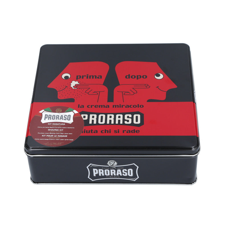 PRORASO RED VINTAGE PRIMADOPO Set di cosmetici da barba