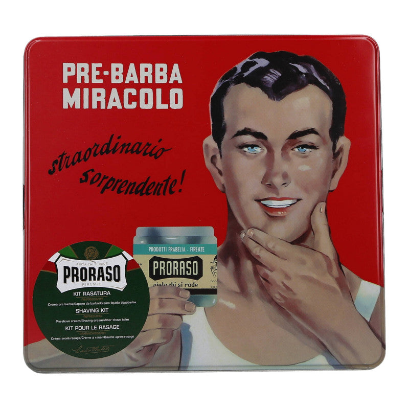 PRORASO VINTAGE SELECTION Kit da barba