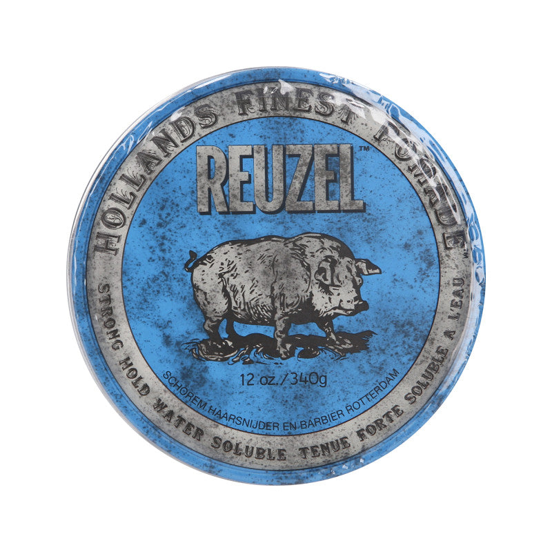 REUZEL BLEU Pommade à fixation forte, brillante 340g