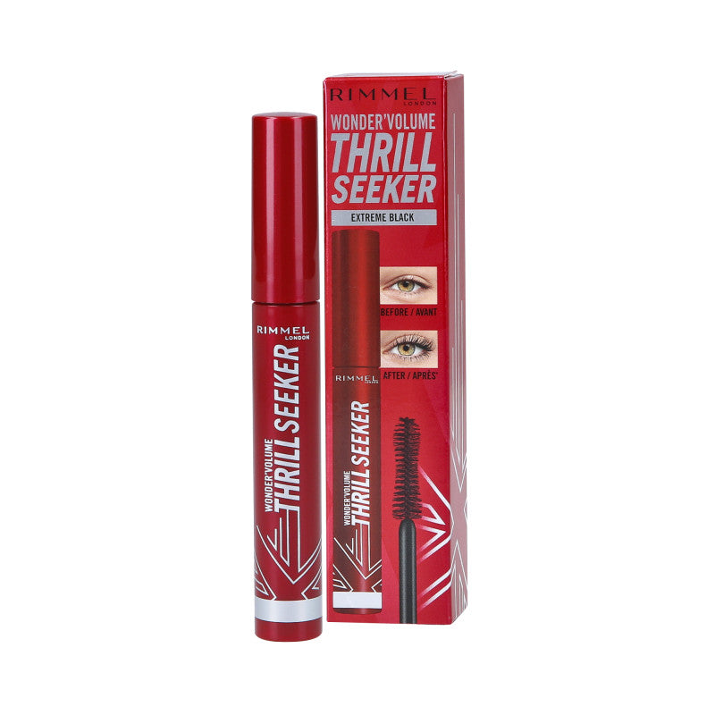 RIMMEL WONDER VOLUME THRILL SEEKER Mascara ajoutant du volume, noir 8ml