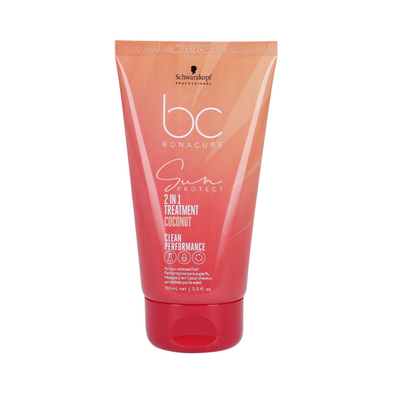 SCHWARZKOPF PROFESSIONAL BC SUN PROTECT COCONUT Traitement 2 en 1 après exposition solaire 150ml