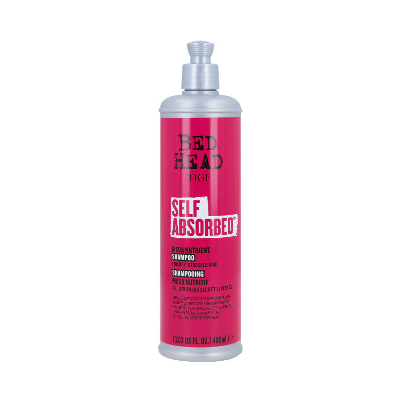 TIGI BED HEAD SELF ABSORBED Shampoo idratante per capelli secchi e indeboliti 400ml