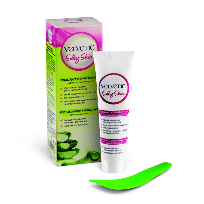 VELVETIC SILKY SKIN Krem do depilacji z pantenolem i aloesem 100 ml