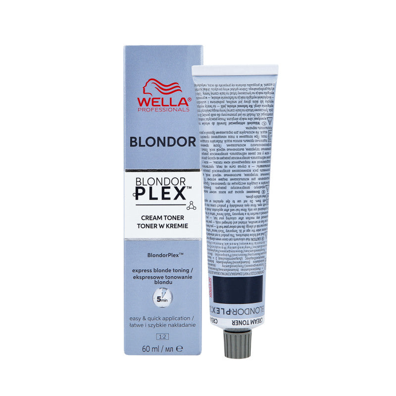 WELLA PROFESSIONALS BLONDORPLEX PERMANENT Ekspresowy toner do włosów rozjaśnianych 60 ml