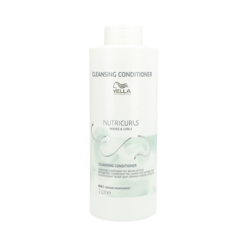 WELLA PROFESSIONALS NUTRICURLS WAVES & CURLS Balsamo detergente per capelli ricci e mossi 1000ml