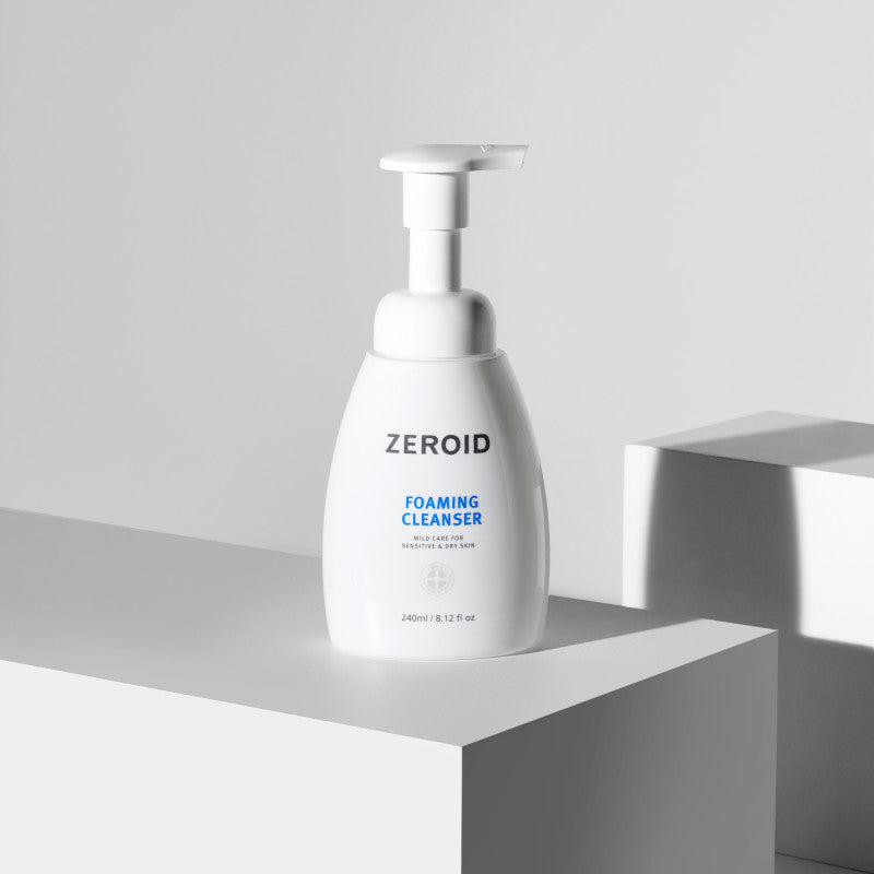 ZEROID Hipoalergiczna pianka oczyszczająca do skóry suchej i wrażliwej 240 ml #2